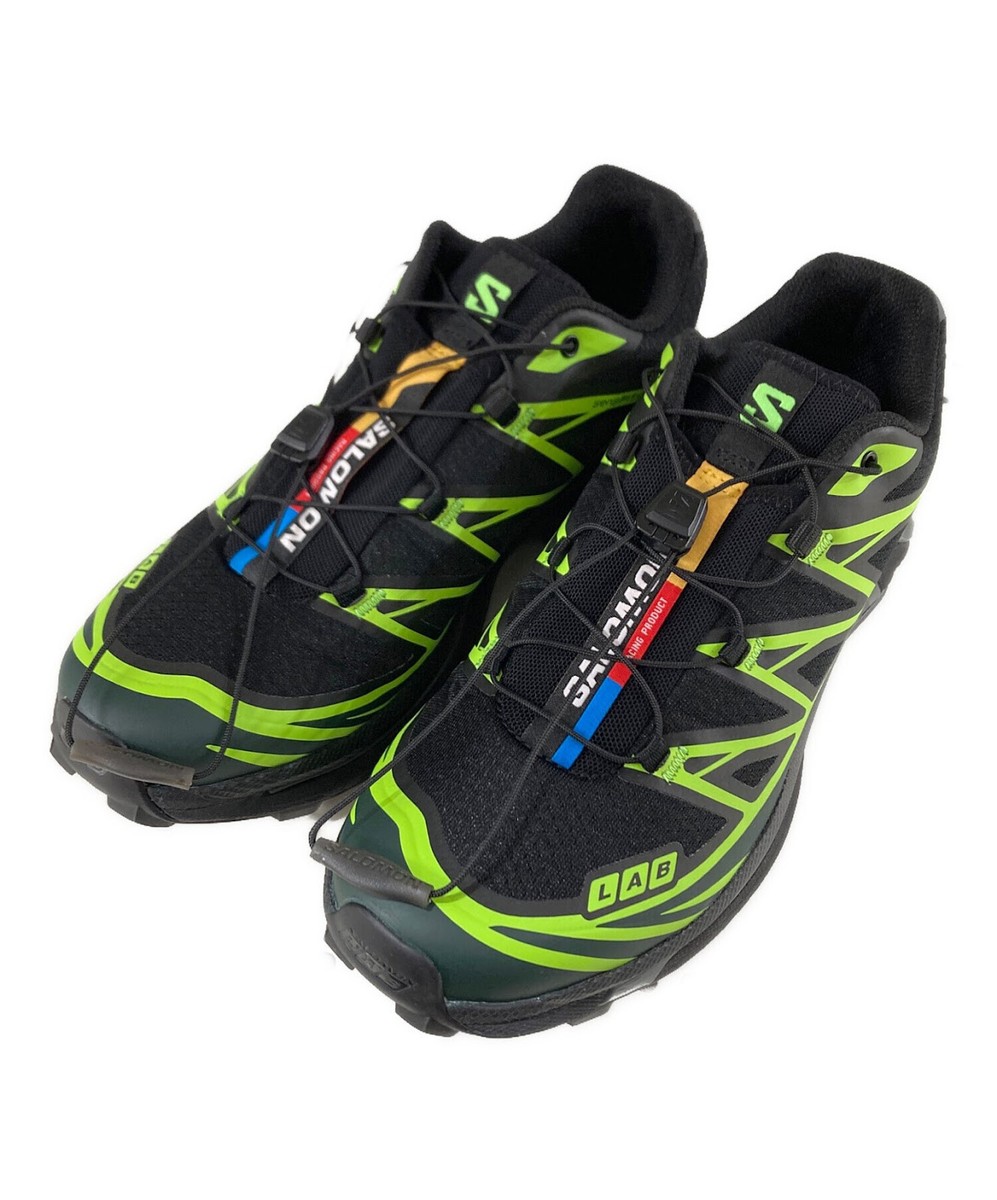 SALOMON XT-6 Neon Tokyo Green Gecko Collaboration Low Top Sneakers 