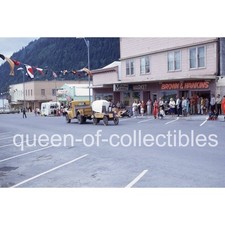 Seward Alaska 1967 Truck & Wagon Parade Brown Hawkins 1960s Kodachrome Slide