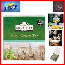 Revitalizing Mint Green Tea - 100 Teabags of Pure Refreshment and Antioxidants 0.10 per strip
