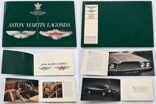 1985 Aston Martin Lagonda Sales Brochure Royal Warrant Newport Pagnell Uk 1985 Aston Martin Lagonda Sales Brochure Royal Warrant Newport Pagnell Uk