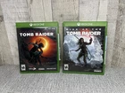 Lot of 2 Rise of the Tomb Raider & Shadow of the Tomb Raider Xbox One Tested
