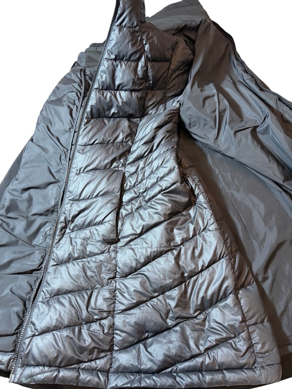 Patagonia H2No Tres 3 In 1 Down Parka Jacket Black Women’s Medium image 3