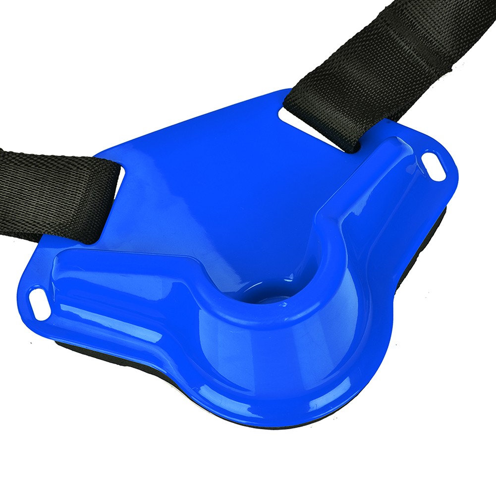 (Blue)Boat Rock Fishing Rod Pole Holder Adjustable Waist Fighting Belt|.