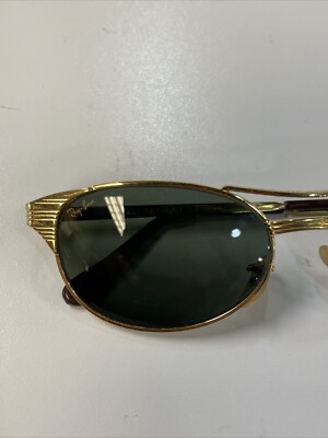 VINTAGE B&L RAY BAN W1394 WWAS GEP SLEEK OVAL CRYSTAL G15 UV 