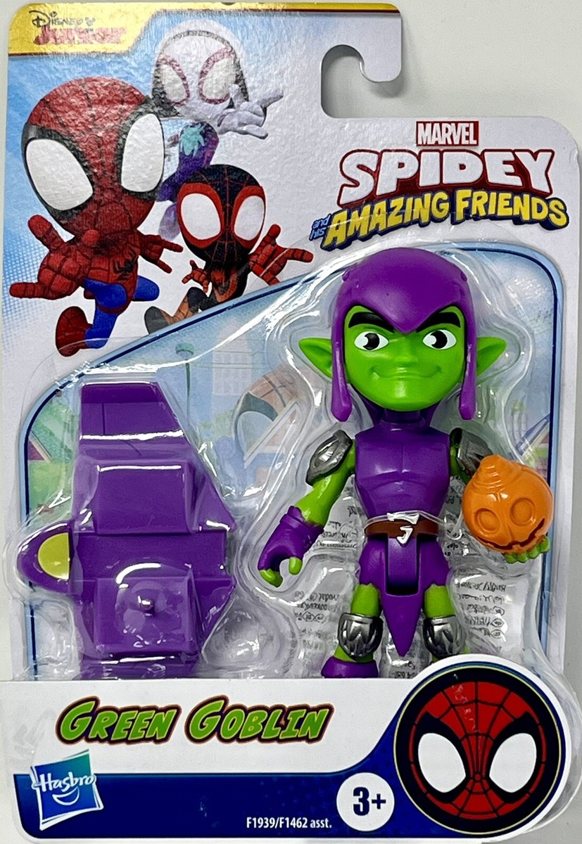 Hasbro Marvel Spidey E I Suoi Fantastici Amici, Action Figure Di Green Goblin Da 225 Cm Giocattolo Pr  N8ncyobbjg Eawwvu36