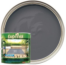 Cuprinol Anti Slip Decking Stain / Decking paint SILVER BIRCH 2.5L