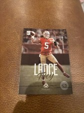 2021 Panini Chronicles Football Rookie Trey Lance Luminance Silver