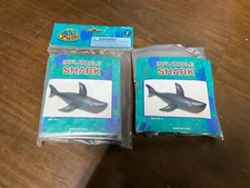 PVC Inflatable Shark Large Inflatable Shark Floating Pool Toy Party Decoration 2