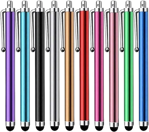 10× Capacitive Touch Screen Stylus Pen For IPad iPhone Samsung Tablet Universal - Picture 1 of 6