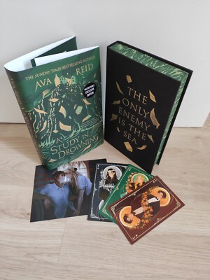 Waterstones A Study in Drowning by Ava Reid, SIGNED with Preorder Incentives