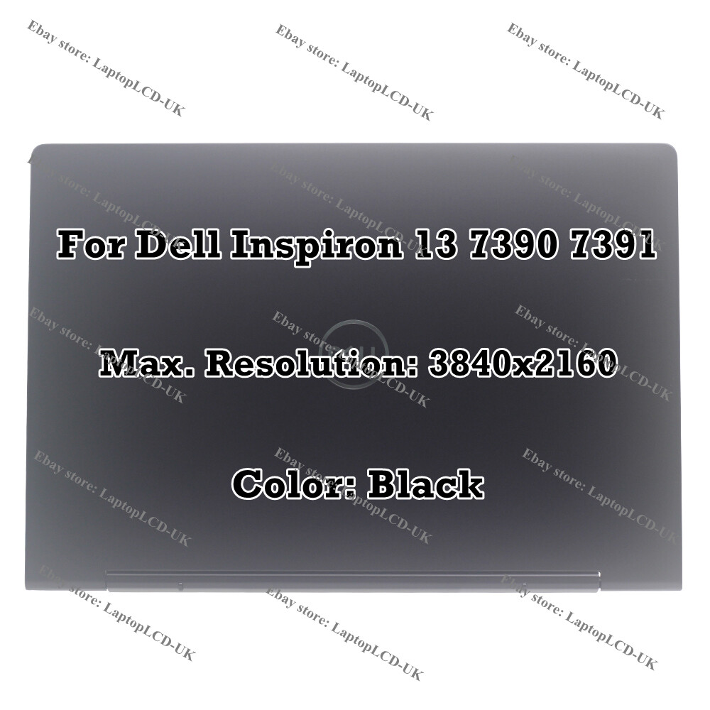 13.3"" Dell Inspiron 13 7390 2-in-1 UHD 4K LCD LED Touch Screen Assembly Complete