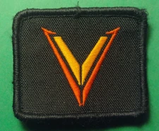 VELOCITY SYSTEMS Tactical Morale Patch SHOT-SHOW black fabric hook & loop ARMOR