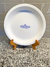 VTG Corning Ware Blue Cornflower P-309 Pie Plate 9” EUC