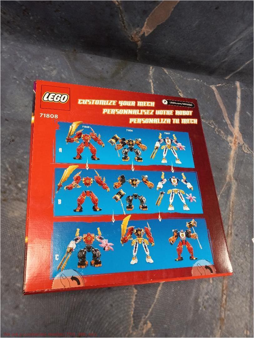 LEGO NINJAGO Kai's Elemental Fire Mech Action Figure 71808 SEE DETAILS