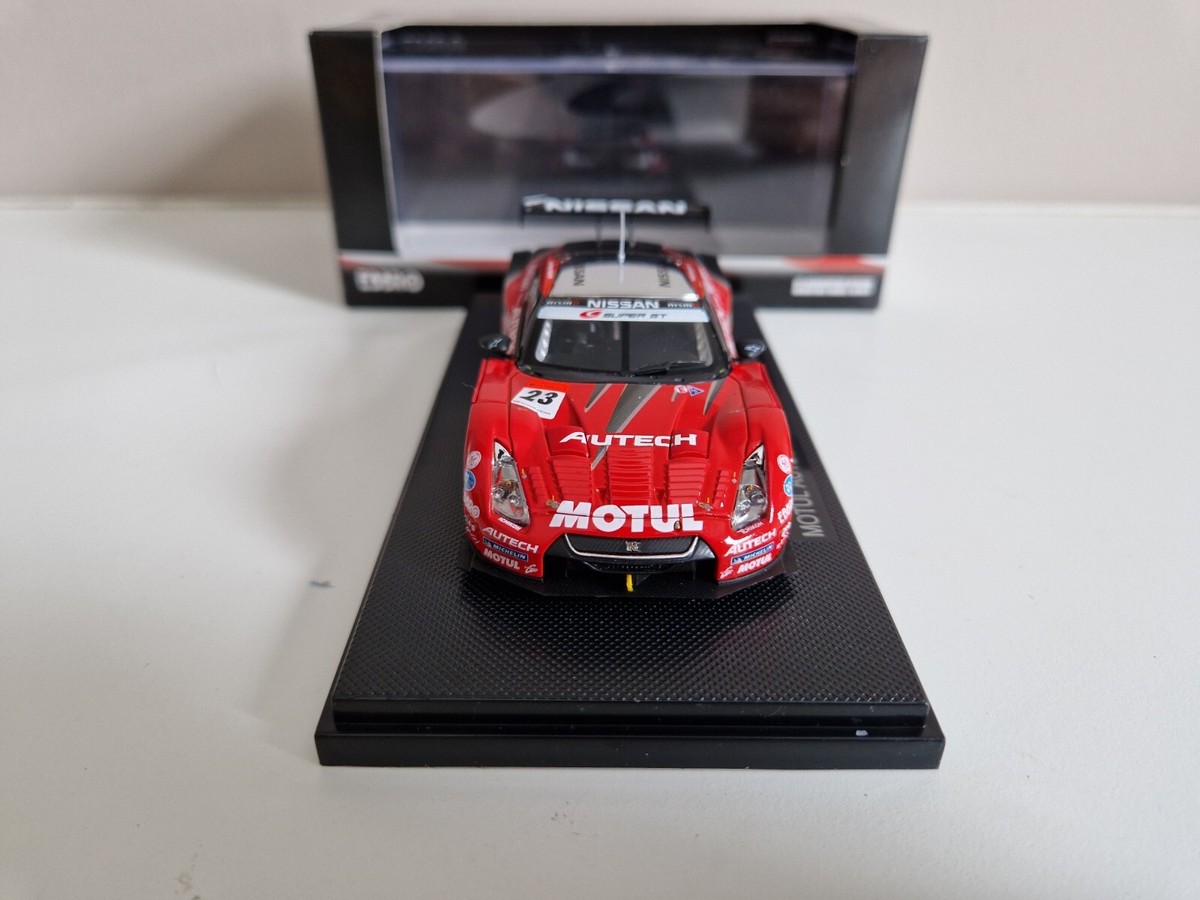 EBBRO 日産 GT-R R35 SUPER GT #1 MOTUL Rare EBBRO Motul Autech Nissan GT-R Super GT 500 1:43 JDM