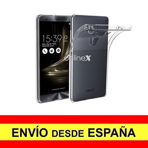 Funda Silicona ASUS ZENFONE 3 DELUXE Carcasa Transparente Protector a2919 | eBay