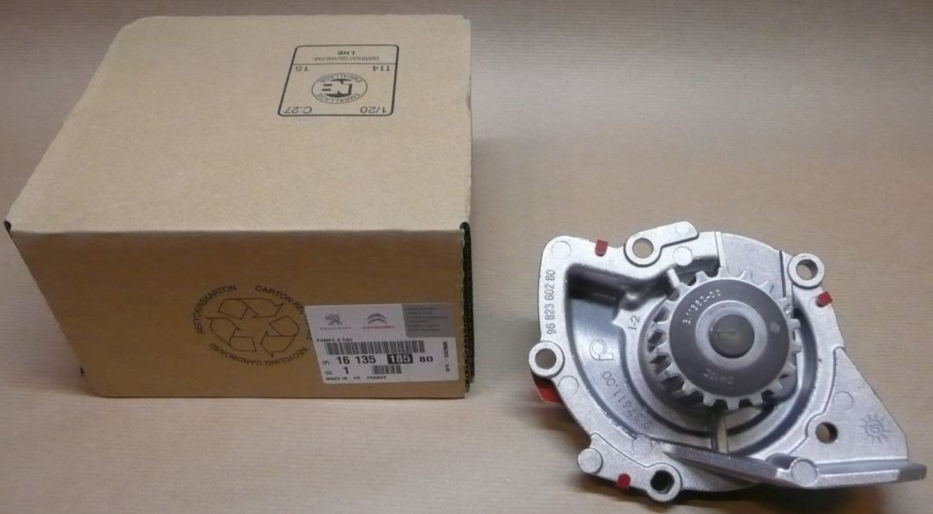 Pompe à eau Citroën C4 C5 Jumpy 2.0HDi résoud fuite liquide 1613518580
