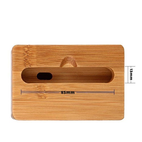 Holz Telefonständer Telefon Dock Handyhalter Ständer Handy Lautsprecherhalter - 第 6/10 張圖片
