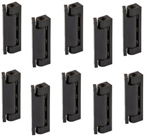 10x Fensterband Braun Fensterscharnier Bande Rénovée Rechange Charnière 20x75 MM