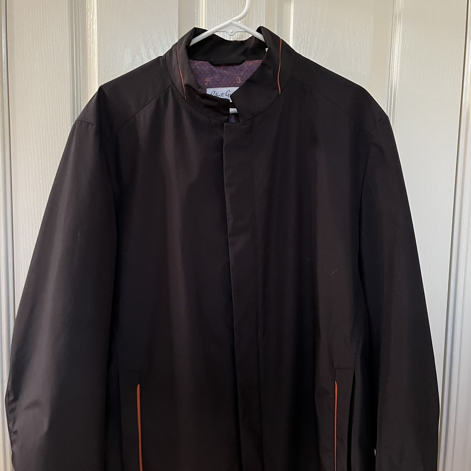 Robert Graham Black Lightweight Softshell Windbre… - image 7