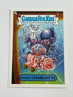 2022 Topps Garbage Pail Kids Book Worms #23a - Shady Charlotte