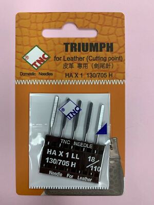 TNC Machine Needles HAx1 (Leather) 18/110 5/pack