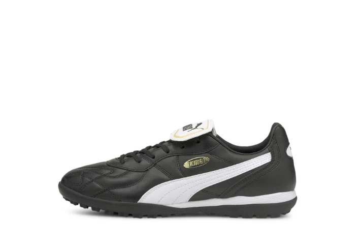 PUMA Mens Black White King Cup TT Astro Turf Football Trainers UK 12 NEW