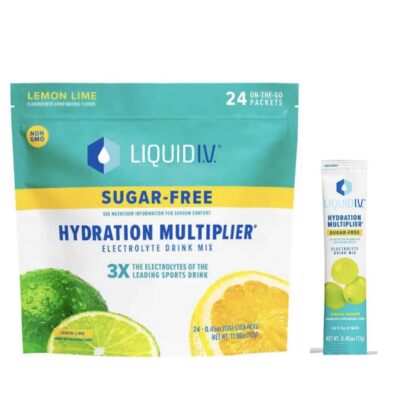 Liquid I.V. Sugar-Free Hydration Multiplier - Lemon Lime   Hydration Powder