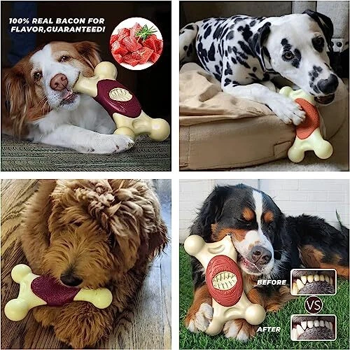 Indestructible dog 2025 toys guaranteed