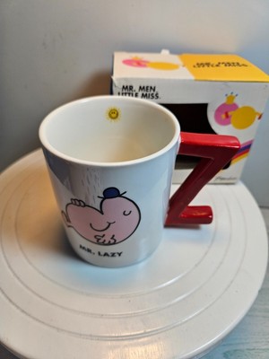 brandneu MR Men Little Miss Mr Lazy Neuheit Tasse Kaffeetasse von paperchase