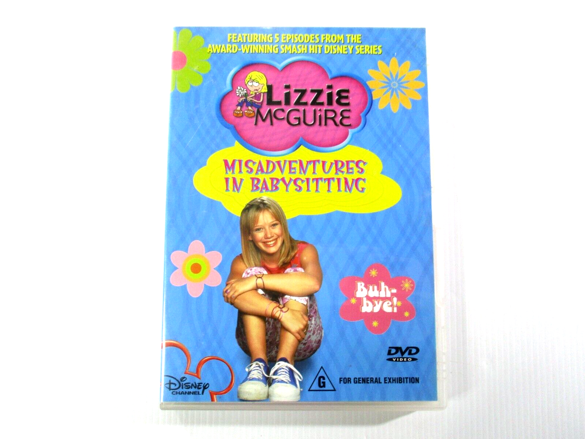Lizzie McGuire 4 DVDs 17 Show Episodes and The Lizzie