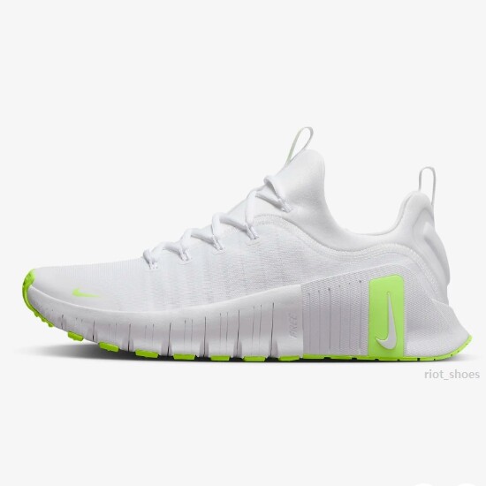 Nike Free Metcon 6 'White/Volt' (FJ7127-104) Expeditedship