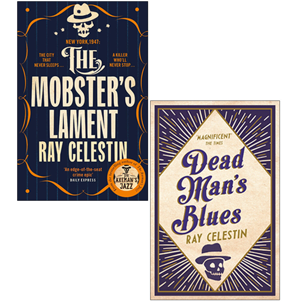 Ray Celestin 2 Books Collection Set City Blues Quartet Series Paperback NEW