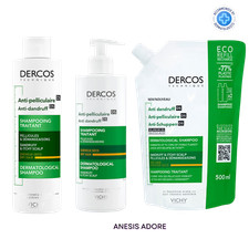 Vichy Dercos Anti-Dandruff DS Shampoo Treatment Dry Hair 200 | 390 | 500ml