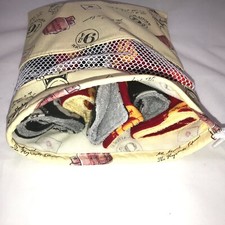 Handmade Baby Shower Gift Set 9 3/4 Harry Potter licensed fabric Burp Bib clip