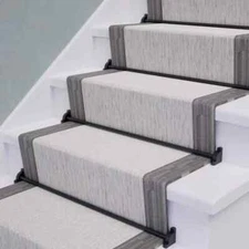 Bronze Carpet Rod Set with Classic Design for Timeless Appeal on Staircases