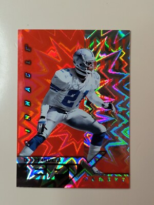 1997 Pinnacle Epix Moment (Orange) Deion Sanders #E15 Cowboys HOF