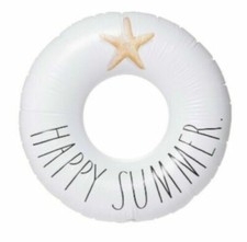 Rae Dunn Summer Collection Pool Float Splish Splash New in Box Sealed
