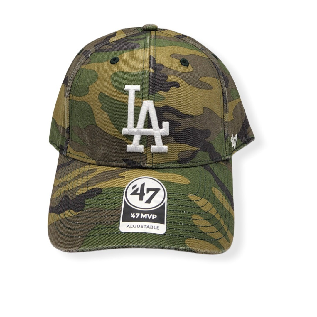 47 Los Angeles Dodgers MVP Legend Camo Pink Underbrim Adjustable