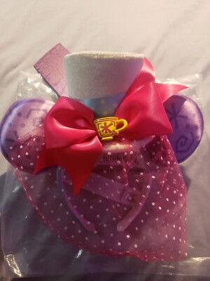 Minnie Main Attraction Mad Tra Party Ear Headband HKDL/SHDS - Minnie Mouse the Main Attraction Series - March  main image 3