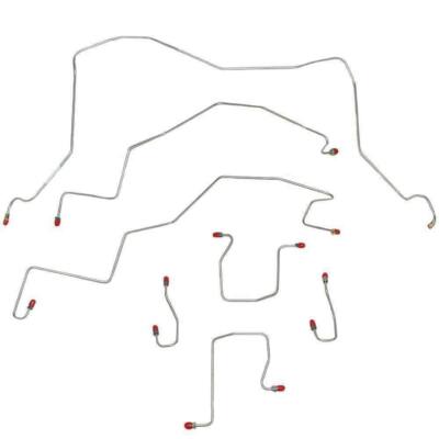 Front Brake Line Kit For Dodge Ram 1500 1998-2001 w/ 4WD Rear ABS-WKT9803OM