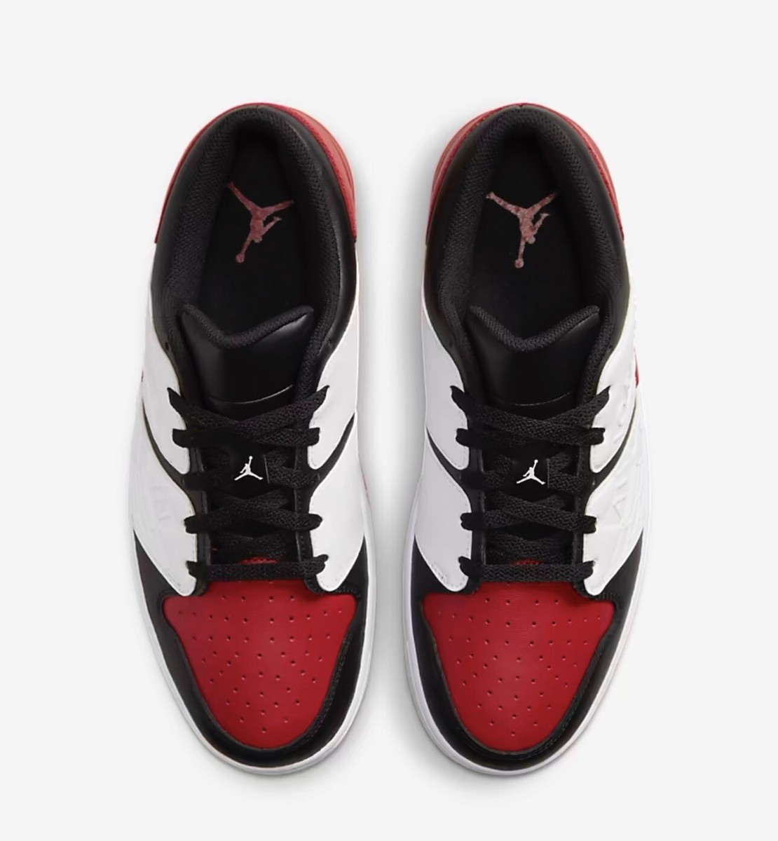 NEW Air Jordan Nu Retro 1 Low Sneakers Red Black White Mens SIZE