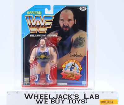 Earthquake CAS GRADED 90 85/90/90 Bi-Lingual WWF Series 3 1992 GiG/Hasbro SEALED