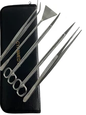 5 PC Aquarium Aquascaping Plants Landscaping Tools Kit Set 12" GERMAN STAINLESS