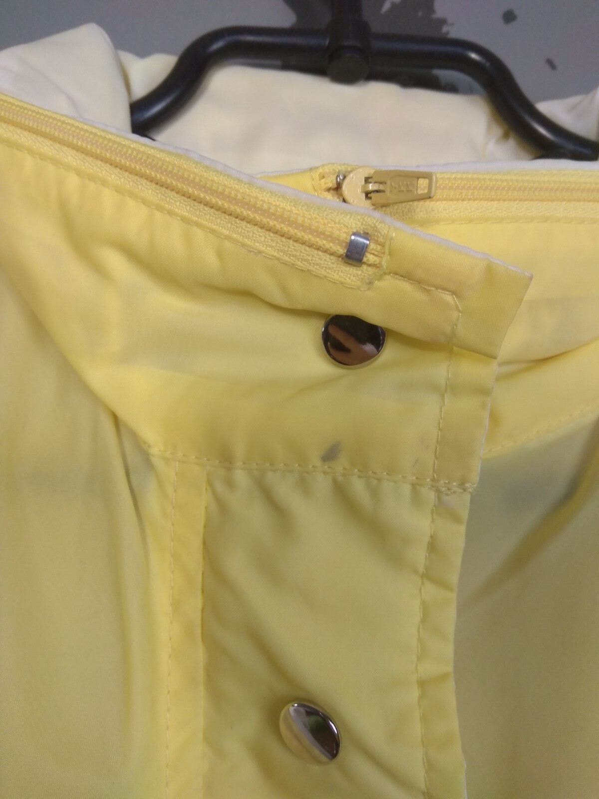 Umbro International RARE Vintage Jacket 80s 90s Yellow Nylon Mens Size 14 ig93 image 10