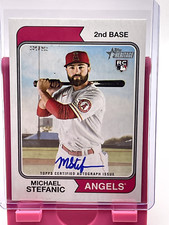 2023 Topps Heritage Michael Stefanic RC #ROA-MS REAL ONE AUTO - Free Shipping!