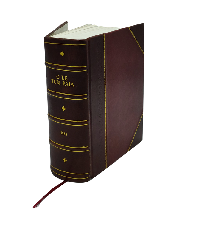 O Le Tusi Paia O Le Feagaiga Tuai Ma Le Feagaiga Fou Lea, Ua Faa [Leather Bound]