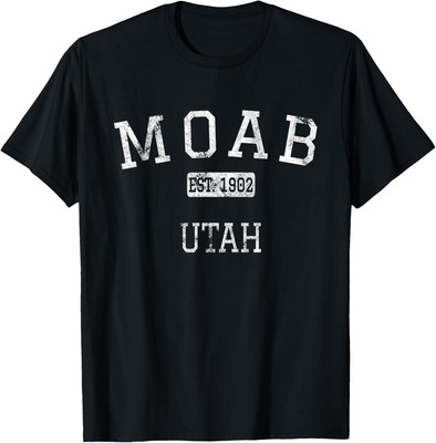 Moab Utah UT Vintage T-Shirt Hoodie