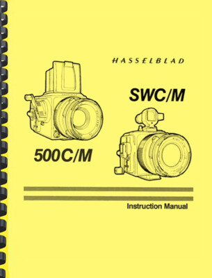 Hasselblad 500 CM C/M Camera OWNER'S INSTRUCTION MANUAL