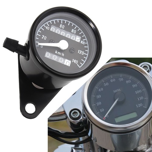 2.56" Mechanical Speedometer Universal Fit For Most Motorcycle Models of DC 12V - Picture 2 of 22